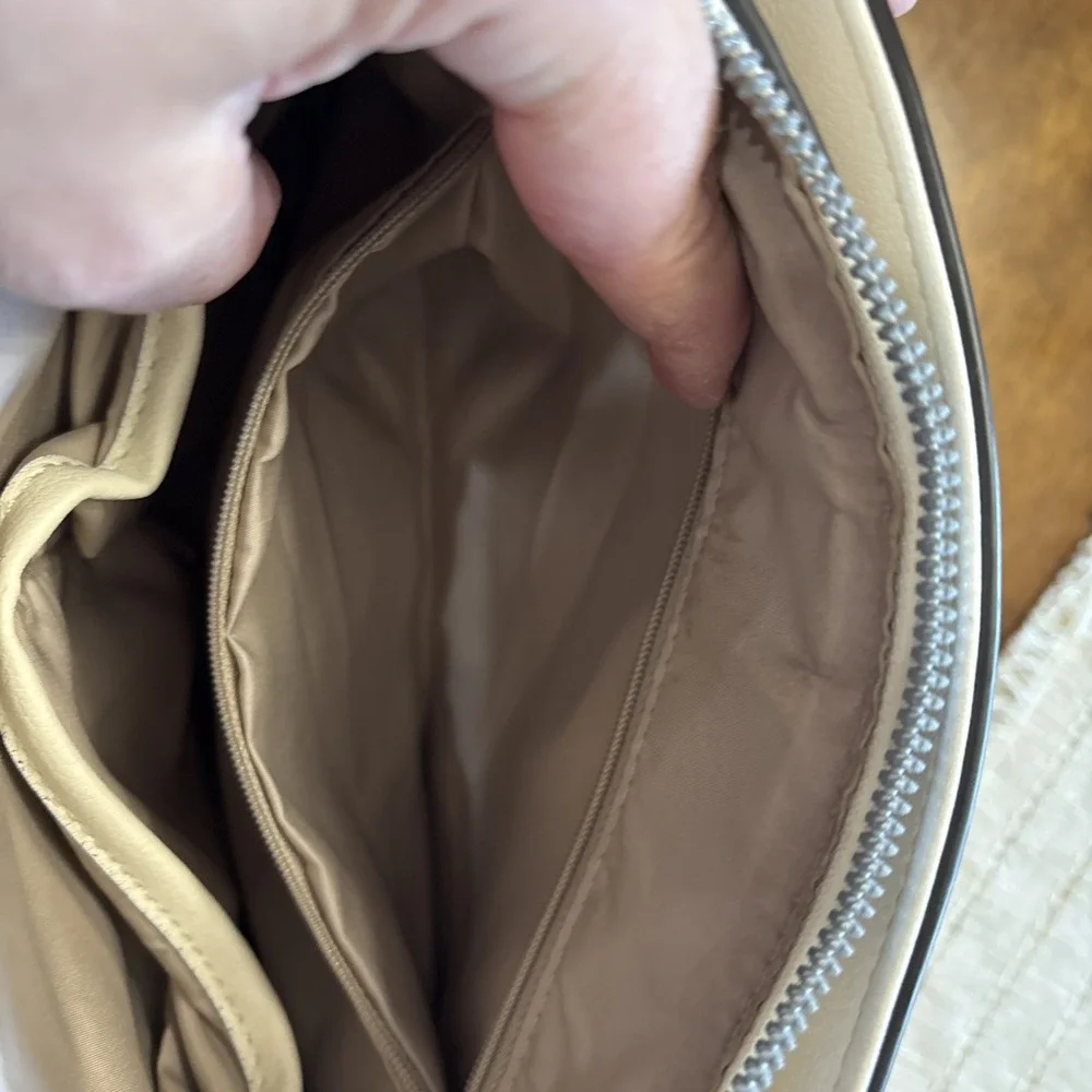 Nine West Women's Cream Crossbody - Picture 7 of 9